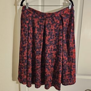 Lularoe Skirt With Elastic Waistband 3X